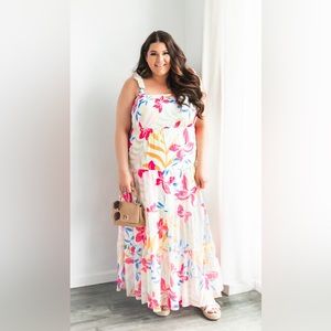 Tropical Maxi Dress